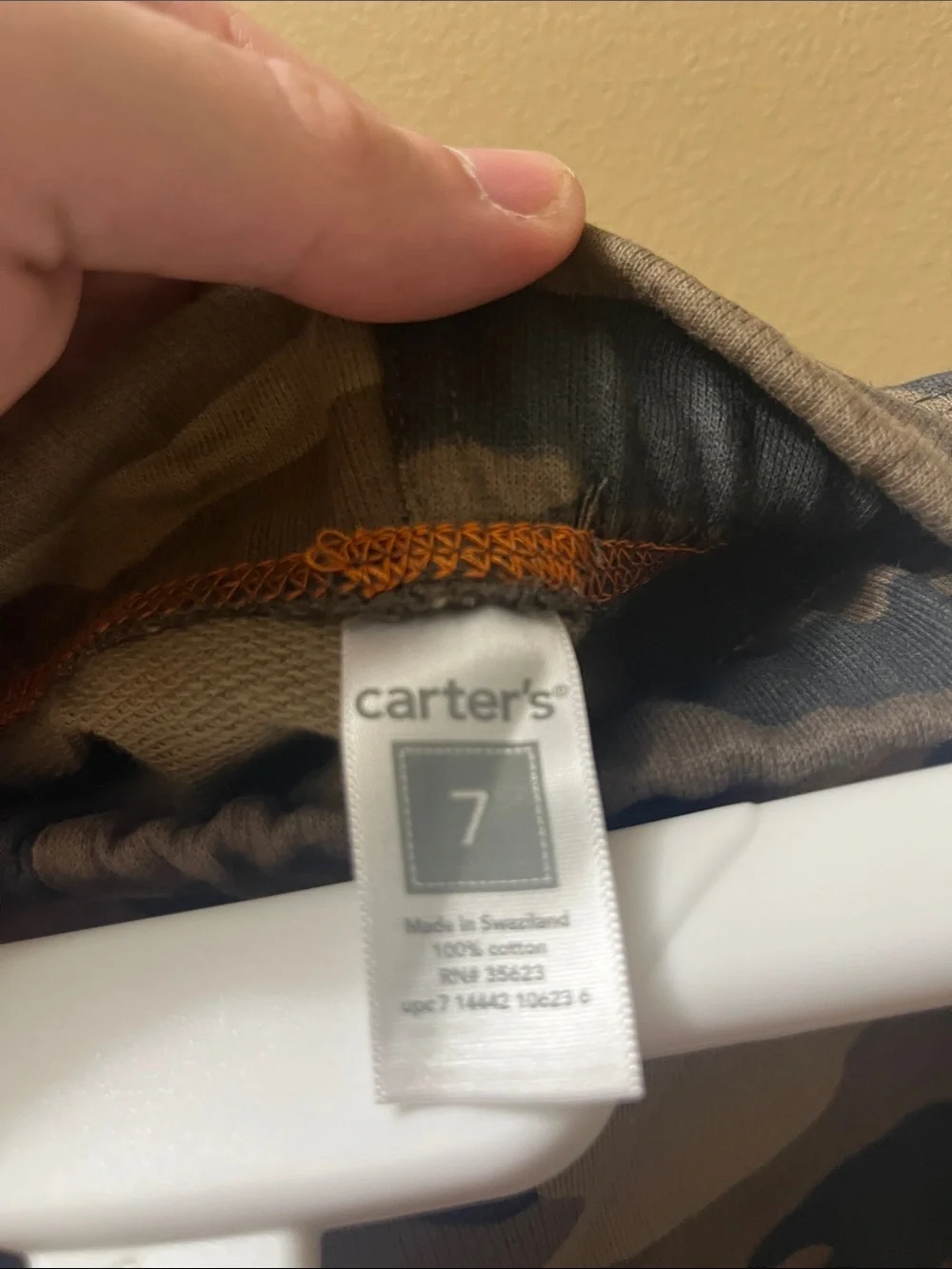 Carter's Boys Camouflage Cargo Joggers - Green and Brown